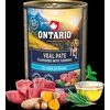 Ontario Adult Veršienos paštetas su Ciberžole 400g