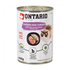 Ontario Cat Can vištiena with kalakutiena and Sea Buckthorn 400g (Vištiena su kalakutiena ir šaltalankiu)