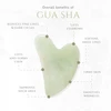 Korika Gua Sha stone made of žalias jade (Gua Sha Stone)