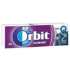 Košļājamā gumija ORBIT Blueberry Stickpack 10 gab.