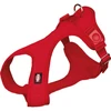 TRIXIE Comfort Soft touring petnešos, S-M 35-60cm/20mm, raudonos