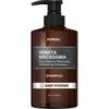 Kundal Honey & Macadamia Baby Powder Natural Moisturizing Šampūnas plaukų šampūnas, 500 ml