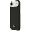 Lacoste Iconic Petit Pique Camera Stand MagSafe telefono dėklas su stovu ir MagSafe palaikymu, skirtas Apple iPhone 17 Air, juodas