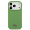 Lacoste Iconic Petit Pique MagSafe dėklas + Wallet skirtas Apple iPhone 17 Pro žalios spalvos