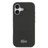 Lacoste Iconic Petit Pique MagSafe dėklas + Wallet skirtas Apple iPhone 17 juodos spalvos