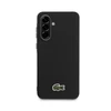 Lacoste Iconic Petit Pique Woven Logo MagSafe dėklas skirtas Samsung Galaxy A56 juodos spalvos
