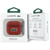Lacoste Petit Pique Croc Logo Patch dėklas skirtas AirPods 4 raudonos spalvos