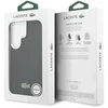 Lacoste Petit Pique metalinis logotipo telefono dėklas su „MagSafe“ palaikymu, skirtas „Samsung Galaxy S26 Ultra“ (S948) juodas