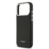Lacoste PU Leather Champs Elysees MagSafe dėklas skirtas Apple iPhone 17 Pro Max juodos spalvos
