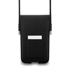 Dėklas Lacoste PVC Blend Monogram Metal Logo Phone Pouch XL juodos spalvos