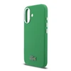 Lacoste PVC Iconic Petit Pique Metal Logo MagSafe dėklas skirtas Apple iPhone 16 Estragon žalios spalvos