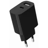 Gembird 2 prievadų universalus USB įkroviklis (A+C), 2,4 A | TA-UC-2AC12-01-BK