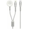 Swissten belaidis įkroviklis 2in1 Apple Watch ir Lightning USB-C 1,2m