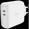 TRUST įkroviklis MAXO 65W, 2x USB-C, baltas
