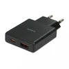 iBOX C-43 Slim GaN PD30W Wall charger, Juodas