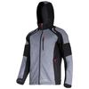 Lahti Pro Softshell striukė su gobtuvu LAHTI XXXL Pilka/Juoda