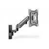 Laikiklis Assmann Electronic DIGITUS Single Gas Spring Monitorius Wall Mount 43inch 23vkg max juodas