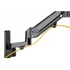 Laikiklis Assmann Electronic DIGITUS Single Gas Spring Monitorius Wall Mount 43inch 23vkg max juodas