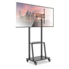 Laikiklis TECHLY stovas ant grindų su lentyna 32-70 colių LCD/LED/plazminiam televizoriui