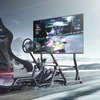 TECHLY grindų stovas su lentyna 45-90 colių LCD/LED/plazminiam televizoriui