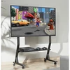 TECHLY grindų stovas su lentyna 45-90 colių LCD/LED/plazminiam televizoriui