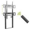 Techly TV laikiklis Grindinis TV stovas 55-100", iki 120 kg, elektrinis, su nuotolinio valdymo pulteliu
