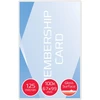 GBC Lamination pockets for name tags 67x99mm 125Mic clear 100pcs