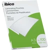 Ibico Gloss A3 Laminating Pouches 200 Micron, Glossy, Transparent, A3, 303 mm, 426 mm, 100 pc(s)