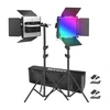 LED šviestuvas „Neewer 2×660 PRO II RGB 2×200CM“