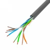 LANBERG LCU5-11CU-0100-S UTP kietas kabelis CU kat. 5e 100m pilka CPR + Fluke patvirtintas