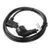 LANBERG maitinimo laidas CEE 7/7->IEC 320 C13, 3 m kampu dešinėn VDE