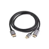 Lanberg HDMI (M) to Displayport (M) cable 4K, Juodas | CA-HDDP-20CU-0018-BK | 1.8 m