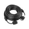 LANBERG CA-VGAC-10CC-0150-B laidas VGA M/M ekranuotas feritu 15m juodas