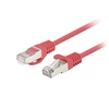 Lanberg 10-Pack Patchcord kat.6 FTP 1m raudona Fluke Passed
