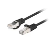 Lanberg PCF6-20CC-0100-BK tinklo kabelis Juodas 1 m Cat6 U/UTP (UTP)