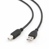 LANBERG USB-A M USB-B M 2.0 cable 1m juodas