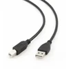 LANBERG USB-A M USB-B M 2.0 cable 1m juodas