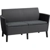 Allibert SALEMO dvigulė sofa - grafito spalvos