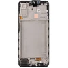 LCD ekranas + jutiklinis blokas + priekinis dangtelis Samsung A175 Galaxy A17 4G juodas (techninio aptarnavimo rinkinys)