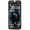 LCD ekranas + jutiklinis blokas + priekinis dangtelis Samsung A145 Galaxy A14 4G Juodas (Paslaugų paketas)