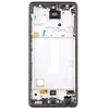 LCD ekranas + jutiklinis blokas Samsung A526/A525 Galaxy A52 Juodas (Paslaugų paketas)