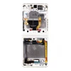 Dėklas LCD ekranas + jutiklinis blokas „Samsung F711B Galaxy Z Flip 3 5G Kreminis“ (pakeitimų paketas)