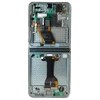 LCD ekranas + jutiklinis blokas + priekinis dangtelis Samsung F731 Galaxy Z Flip 5 5G Mint (pakeitimų paketas)