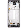 LCD ekranas + jutiklinis blokas Samsung A526 / A525 Galaxy A52 Violet (pakeitimų paketas)