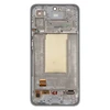 Dėklas LCD ekranas + jutiklinis skydelis + priekinis dangtelis Samsung A366B Galaxy A36 5G baltas (pakeitimo paketas)