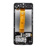 Dėklas LCD ekranas + Touch Samsung M127F Galaxy M12 Juodas (Paslaugų paketas)