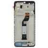 Dėklas LCD Ekranas + Touch Unit + priekinis dangtelis skirtas Xiaomi Redmi 13C/Poco C65 Juodas (Service Pack)