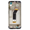 Dėklas LCD Ekranas + Touch Unit + Front Cover for Xiaomi Redmi 10 (2022) Juodas (Service Pack)