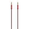 LDNIO LS-Y01 3.5mm AUX kabelis 1m - Raudonas