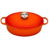 Le Creuset Cast iron puodas oval Ø27cm / 3.4L oranžinis